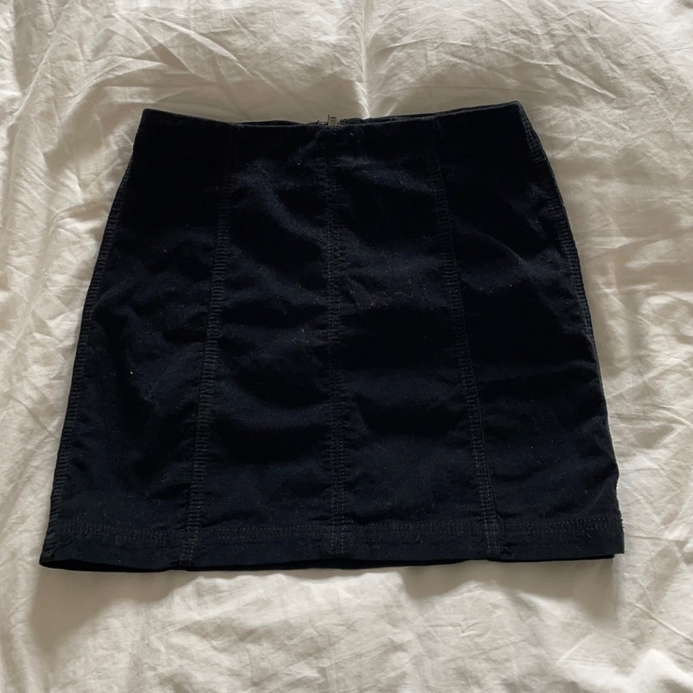 Free People Corduroy Mini Skirt